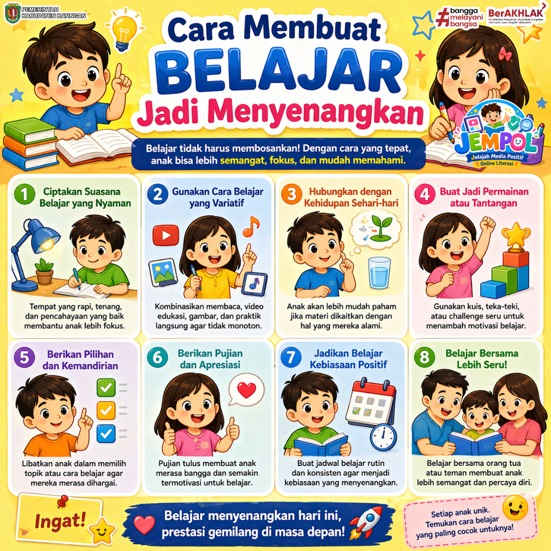Cara Membuat Belajar Jadi Menyenangkan